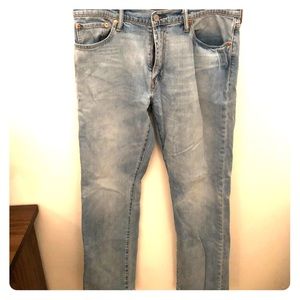 Levi 504 Light Blue Jeans